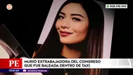 Murió extrabajadora del Congreso que fue baleada dentro de taxi