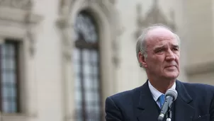 Falleció en Madrid el excanciller José Antonio García Belaúnde. Foto y video: América TV/Andina