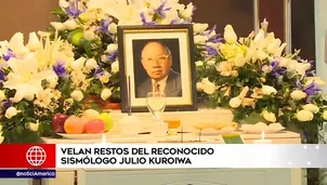 Velatorio de Julio Kuroiwa.