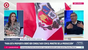 Mypes critican a MINDEF por restringir comercialización de símbolos patrios