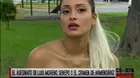Nadeska Widauski habla de su relación con el baleado en Miraflores