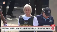 Nadeska Widausky detenida por presunta red de explotación sexual