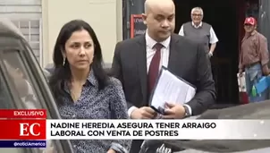 Nadine Heredia Alarcón, ex primera dama.