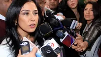 Nadine Heredia fue denunciada por haber presuntamente haber conspirado junto a Bela&uacute;nde Lossio para beneficiar a la empresa Antalsis. Foto: Andina