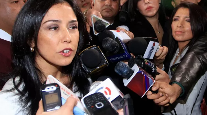 Nadine Heredia fue denunciada por haber presuntamente haber conspirado junto a Belaúnde Lossio para beneficiar a la empresa Antalsis. Foto: Andina Nadine Heredia fue denunciada por haber presuntamente haber conspirado junto a Belaúnde Lossio para beneficiar a la empresa Antalsis. Foto: Andina