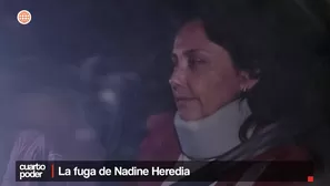 La fuga de Nadine Heredia a Brasil tras ser condenada. Foto y video: América TV