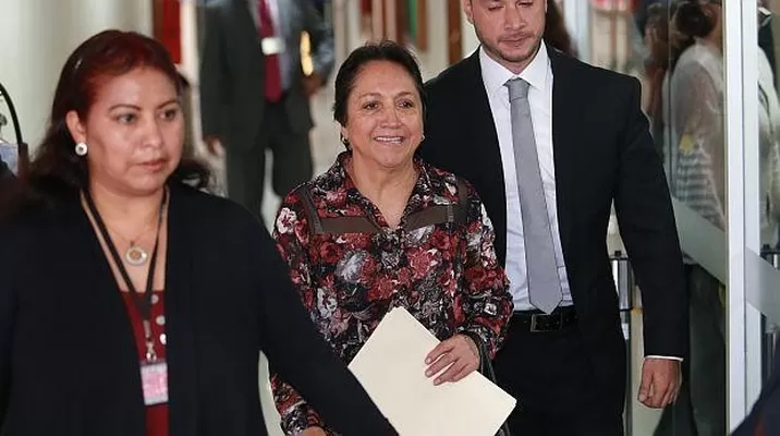 Antonia Alarcón, madre de la primera dama, Nadine Heredia / Foto: El Comercio Antonia Alarcón, madre de la primera dama, Nadine Heredia / Foto: El Comercio