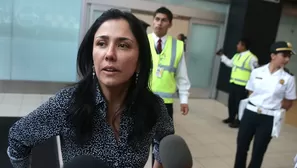 Nadine Heredia viajó a Brasil en avión del gobierno de Lula da Silva. Foto: Andina / Video: América Noticias
