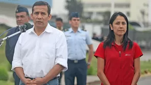 Ollanta Humala y Nadine Heredia. Foto: Andina