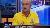 Nano Guerra García, candidato presidencial por Solidaridad Nacional. Video: América TV.