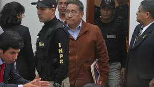 Miguel Facundo Chinguel es procesado por haber liderado una presunta organización criminal que redujo penas de presos a cambio de dinero. Foto: Andina