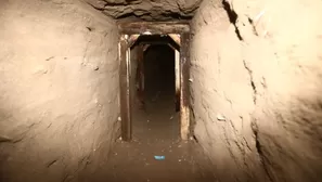 Narcotúnel en San Juan de Lurigancho. Foto: Perú21