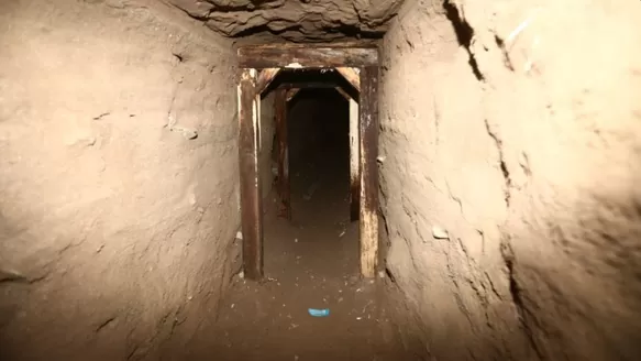 Narcotúnel en San Juan de Lurigancho. Foto: Perú21