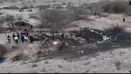 Nasca: continúan investigaciones tras caída de avioneta