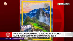 Perú elegido como Mejor Destino Internacional 2024. Foto y video: América Noticias