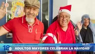 La Navidad de los adultos mayores en el Hogar Canevaro  