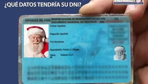 Cientos de peruanos ayudaron a escoger los datos del DNI de Papá Noel. Foto: Reniec