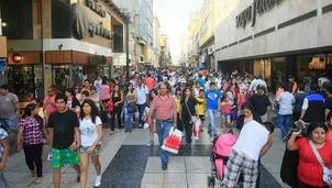 Peruanos en Lima. Foto: Andina