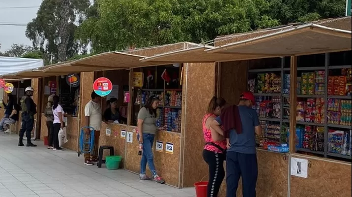 Ferias de pirot&eacute;cnicos. Foto: Sucamec
