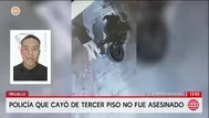 Necropsia descarta asesinato de policía tras caída en Trujillo