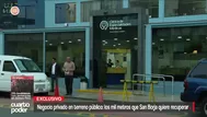 Negocio privado en terreno público: los mil metros que San Borja quiere recuperar