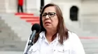 Nelly Paredes aseguró no haber contratado a familiares en el Ministerio de Desarrollo Agrario y Riego