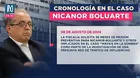 Nicanor Boluarte: Cronología del caso del hermano presidencial