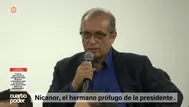 Nicanor Boluarte, el hermano prófugo de la presidente