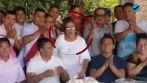 Griselda Herrera es señalada como operadora política del hermano presidencial Nicanor Boluarte - Foto y video: Canal N