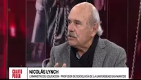 Nicolás Lynch: Lo fundamental en este momento es que se declare a Pedro Castillo presidente electo. Video: Cuarto Poder