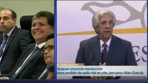 Tabaré Vazquez hizo el anuncio durante conferencia de prensa