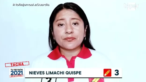 Nieves Limachi jurará como congresista tras fallecimiento de Fernando Herrera