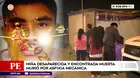 Niña falleció por asfixia mecánica en VMT