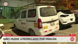 Niño de 5 años muere tras ser atropellado por miniván en Ventanilla. Foto y video: América Noticias