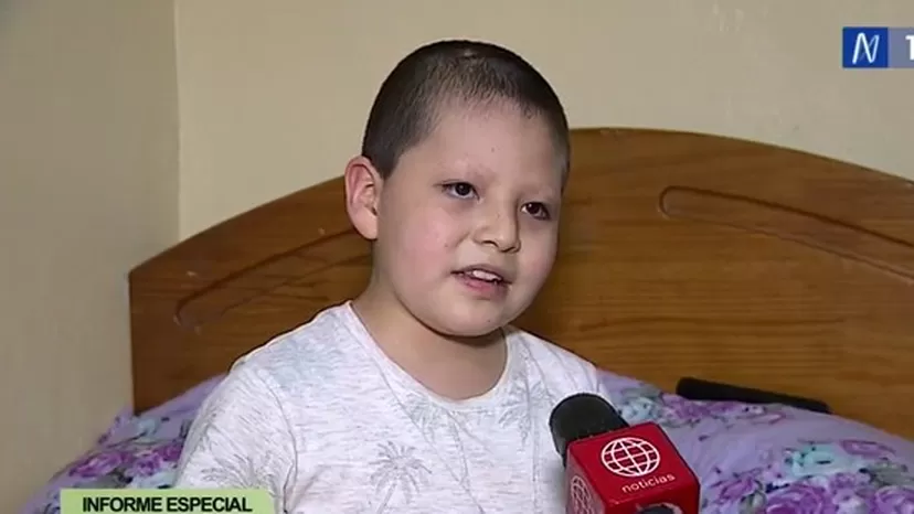 Niño de 8 años con cáncer necesita ayuda para continuar con su tratamiento
