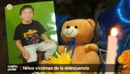 Niños aterrorizados por asaltos armados y balas perdidas en Lima