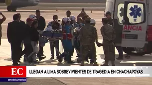 Los niños fueron movilizados en ambulancias del SAMU. Foto: captura de TV