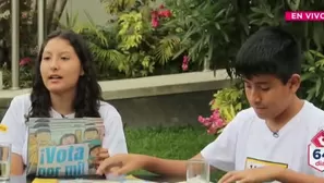 UNICEF y Canal N impulsan la campaña “Vota por Mí”, una iniciativa que busca que candidatos y votantes tomen en cuenta las preocupaciones y necesidades de niñas, niños y adolescentes en el marco del proceso electoral. / Video: Canal N