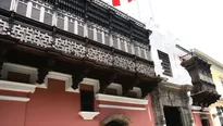 Palacio Torre Tagle, sede de la Cancillería peruana en Lima. Foto: Andina.