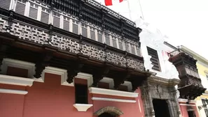 Palacio Torre Tagle, sede de la Cancillería peruana en Lima. Foto: Andina.