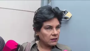 Norma Yarrow anuncia que Renovación Popular presentará recursos ante la Fiscalía y el TC. Foto y video: Canal N