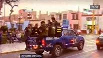 Policía se esfuerza por combatir el crimen en el Norte Chico