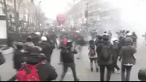 Continúan las protestas en Francia / Foto: Canal N