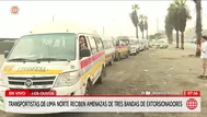 Nueva banda "Los gatilleros del cono norte" extorsiona en Los Olivos