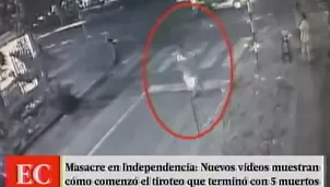 Videos de seguridad de Independencia. América Noticias