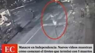 Videos de seguridad de Independencia. América Noticias