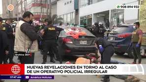 Nuevas revelaciones en torno al caso de un operativo policial irregular. Foto y video: Unidad de investigación