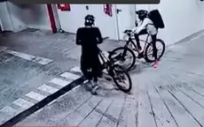 Nuevas víctimas de ladrones de bicicletas en edificios de Jesús María  - Noticias de bicicletas