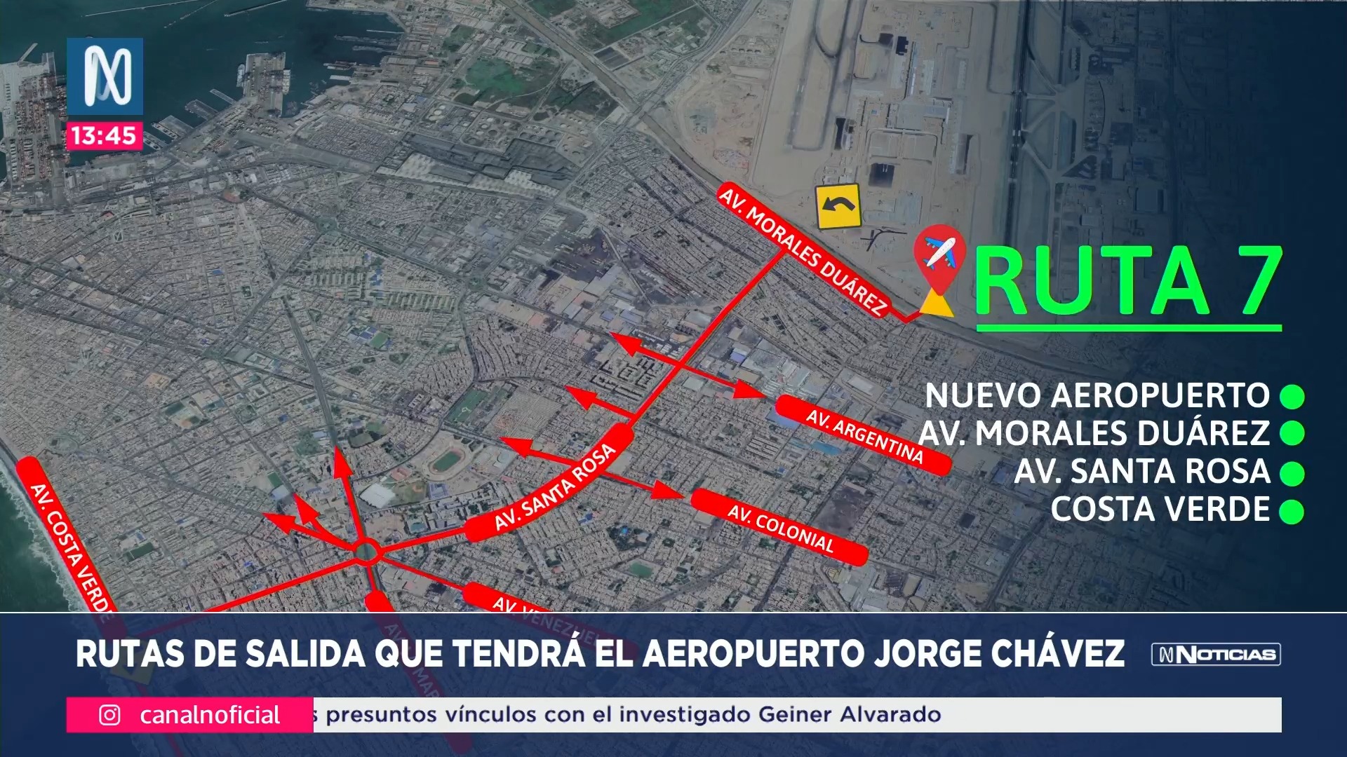 Nuevo Aeropuerto Jorge Chávez: Estas son las rutas viales