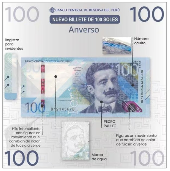 Nuevo billete de S/200 cuenta con el rostro de la pintora Tilsa Tsuchiya